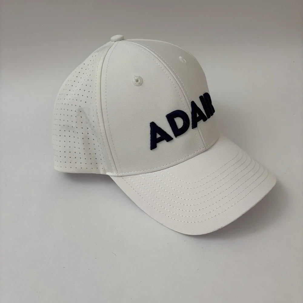 Adair Active Golf SnapBack‎ Hat White New Without Tags